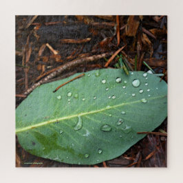 Dew Dappled Leaf Jigsee Quebra-cabeça