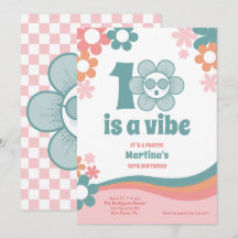 Dez Convite de festas de aniversariante