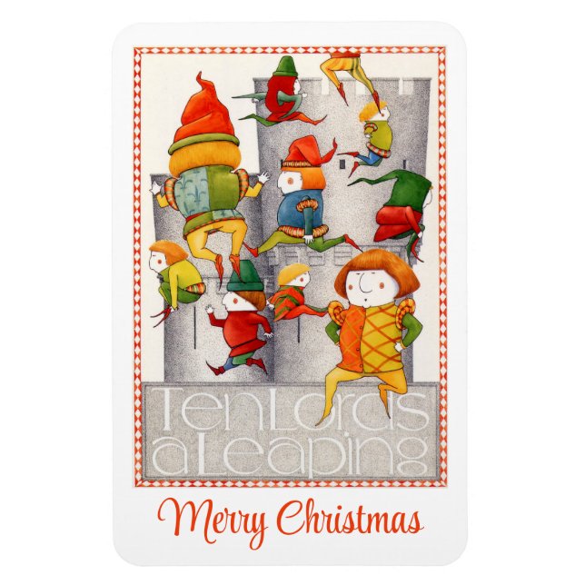 DEZ LORTES UM LÍDEZ ÍMPIDO, 4x6, ímã flexível (Vertical)