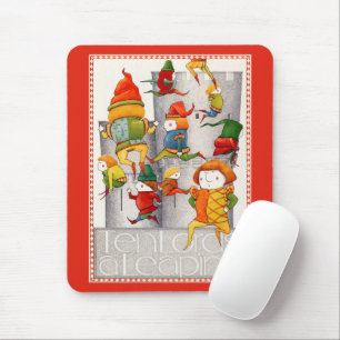 DEZ SORVES A LEAPEAR Mousepad - Vermelho