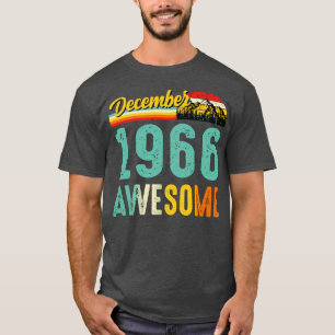 Dezembro 1966 Camisa de Presente de Aniversário Vi