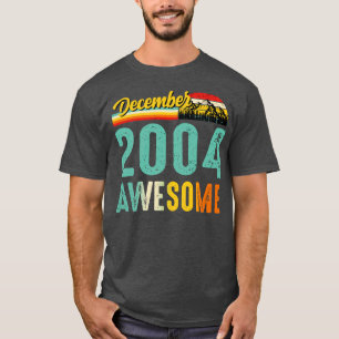 Dezembro De 2004 Camisa De Presente De Aniversário