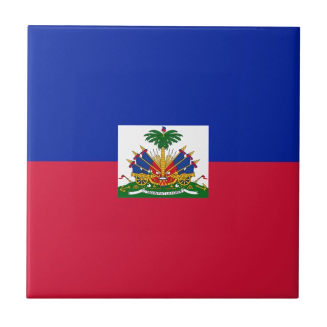 d'Haïti de Drapeau - bandeira de Haiti (Frente)