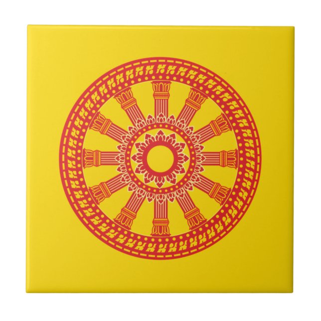 Dharmacakra - design (de Tailândia) (Frente)