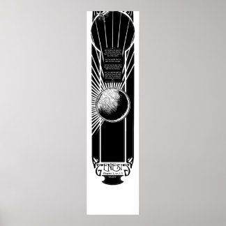 Dia 1 do Poster de Criação