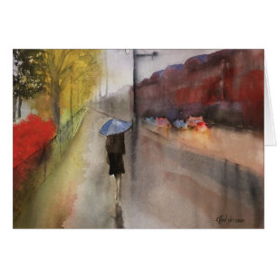 DIA CHUVOSO NO CARTÃO DE PARIS