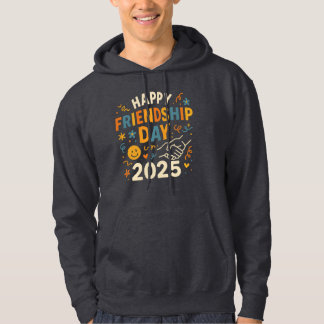 Dia da Amizade 2025 | Camiseta de Amigos Doodle Fo
