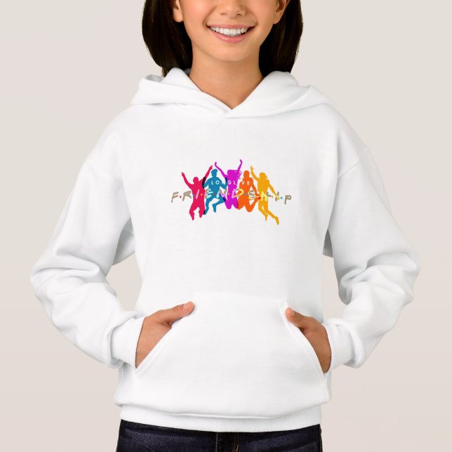 Dia da Amizade | Crianças Pullover Hoodie (Frente)