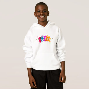 Dia da Amizade   Crianças Pullover Hoodie