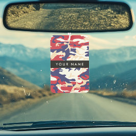 Dia da Independência Camuflagem Seu nome Personali