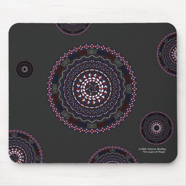 Dia da Independência Conectado Mousepad (Frente)