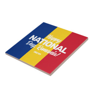 Dia da Independência da Romênia Bandeira Nacional 