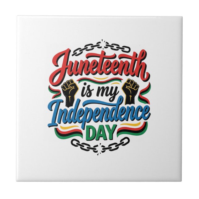 Dia da Independência Juneteenth Design de Camisa V (Frente)