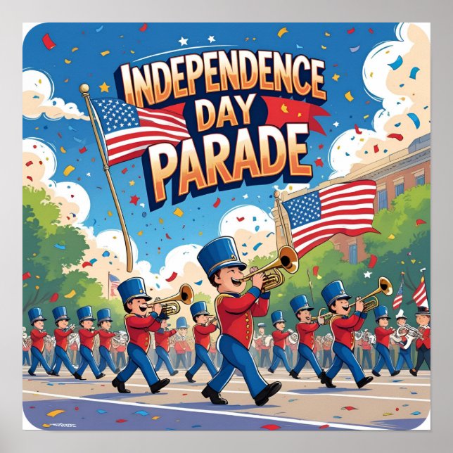 Dia da Independência Poster (Frente)