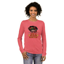 Dia da Melanina de Natal — Camiseta Manga Longa po