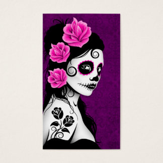 Dia da Menina do Crânio do Açúcar Morta - Roxo