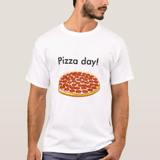 Dia da Pizza! Camiseta