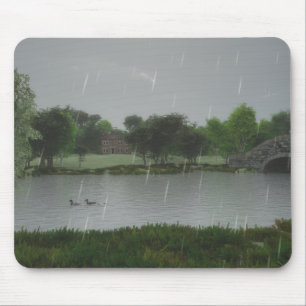 Dia da Rainha no lago Mousepad