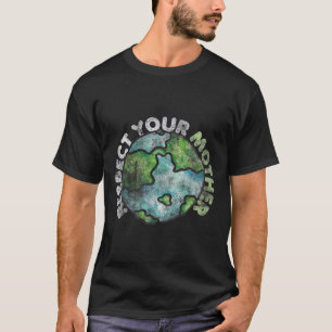 Dia da Terra Camisetas 4 Nós Respeitamos Sua Mãe V