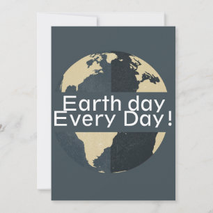Dia da Terra todos os dias, fique verde, Salve nos