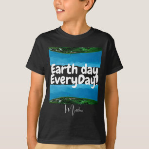 Dia da Terra Todos os Dias Vá Verde Camiseta de Ar