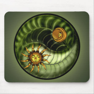 Dia da Terra Yin Yang Mousepad