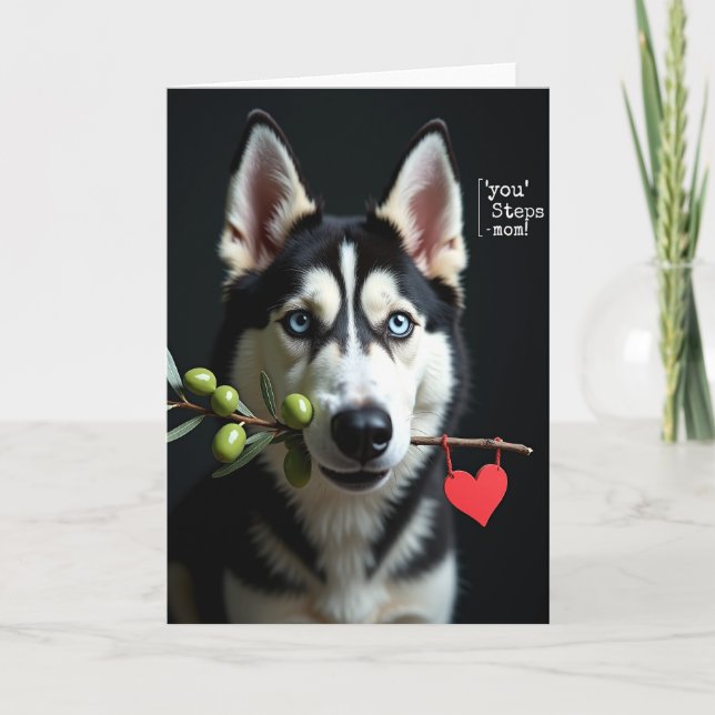 Dia das Mães Amado Cartão de Morango (Frente)