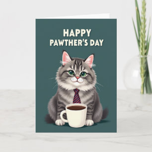 Dia das Mães Felino Cartão