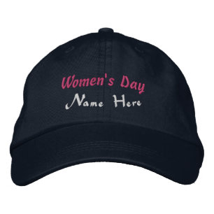 Dia das Mulheres Nome Personalizado Aqui Boné Clás
