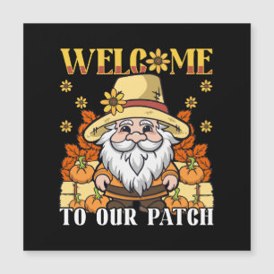 Dia de Ação de Graças Bem-vindo ao nosso Gnome de 