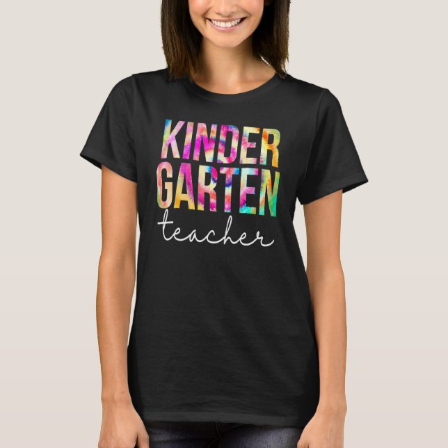 Dia de Apreciação de Camisetas Tie Dye de Professo (Frente)