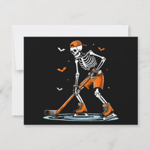 Dia de as Bruxas engraçado do Skeleton Ice Hallowe