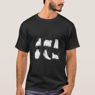 Dia de as Bruxas engraçado feminino Camisa Negra G