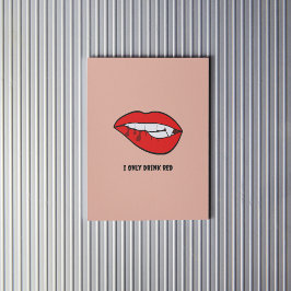 Dia de as Bruxas engraçado Spooky Vampire Poster i