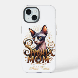 Dia de as mães de Mãe de Gato Sphynx Personalizado
