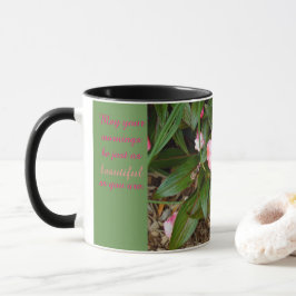 Dia de as mães Feliz: Caneca Flor