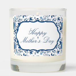 Dia de as mães Feliz Dom Azul Chinoiserie