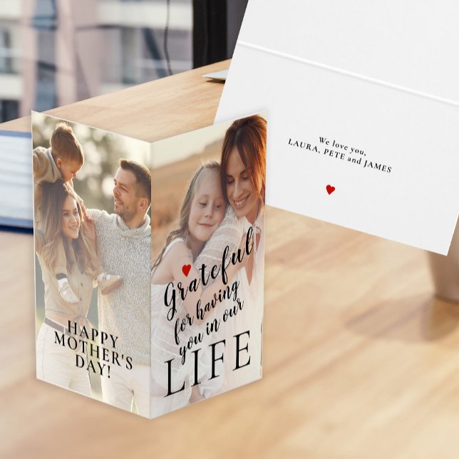 Dia de as mães feliz personalizado 2 fotos e texto (Criador carregado)