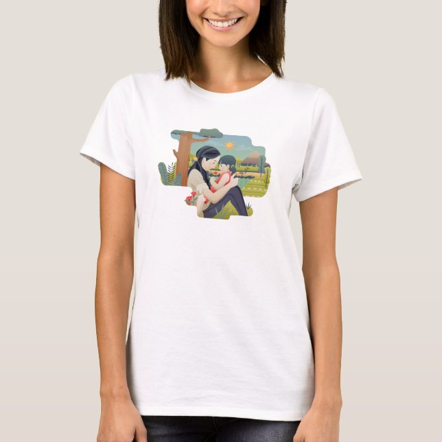 Dia de as mães Mãe e Filho | Camisa (Frente)
