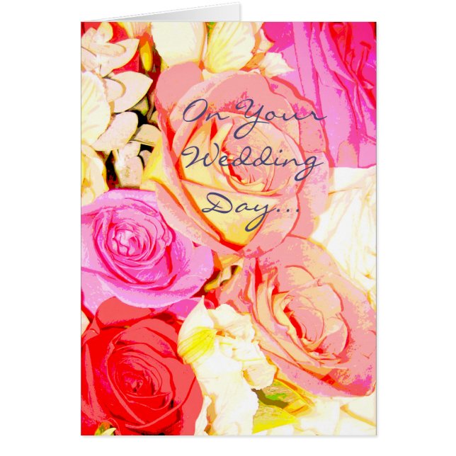 Dia de Casamento - Cartão (Frente)