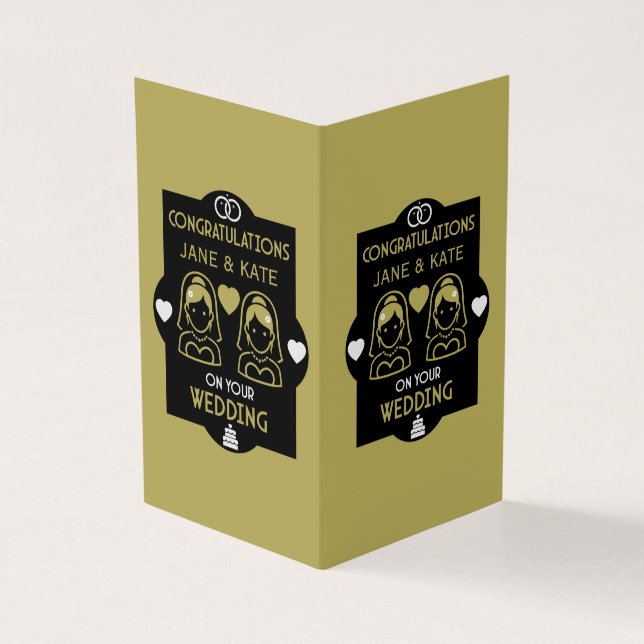 Dia de Casamento de gay Girls (Exterior)