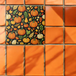 Dia de Colheita de Pumpkin no outono