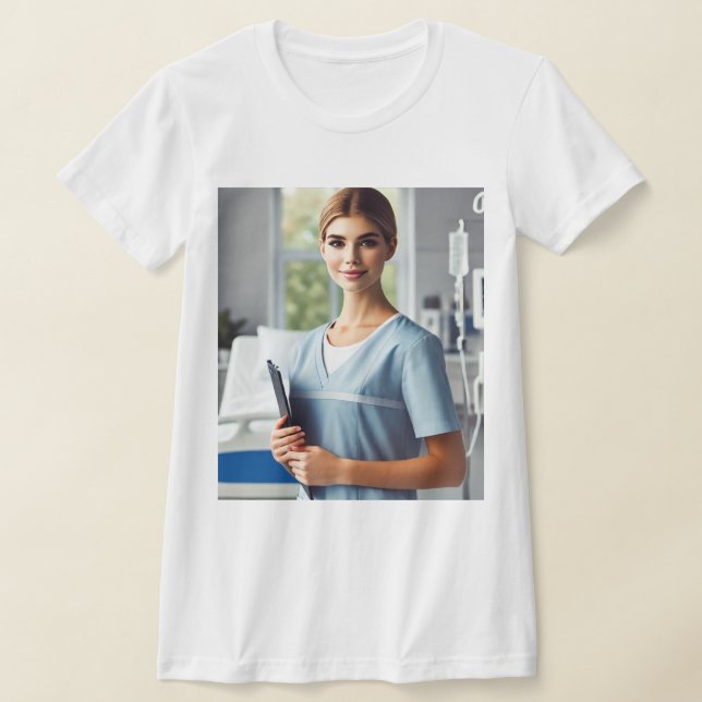 Dia de enfermeira das mulheres camisetas (Postura )