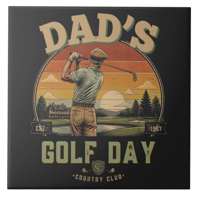 Dia de Golfe do Papai (Frente)