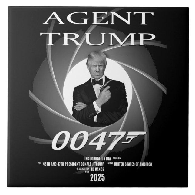 Dia de Inauguração do Agente Presidente Donald Tru (Frente)