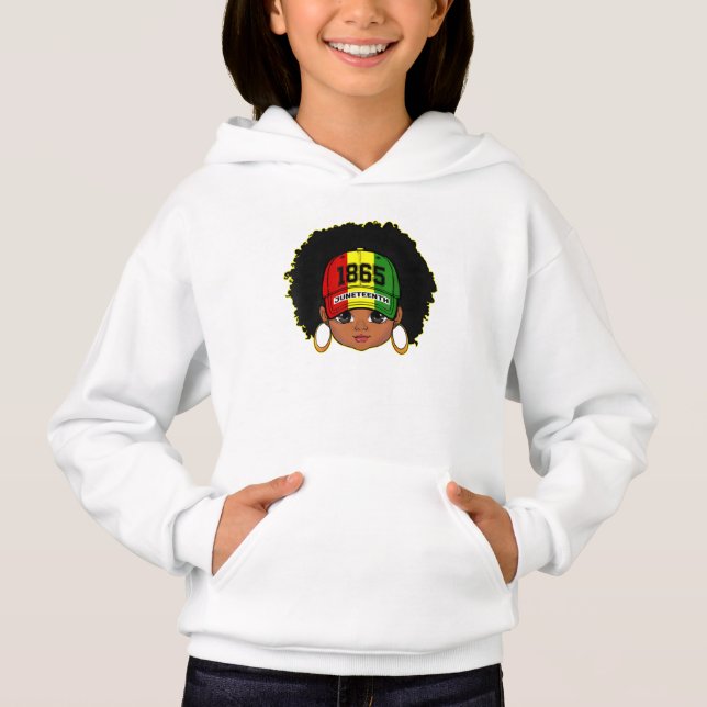 Dia de Juneteenth da Melanina 1865 É Minha Indepen (Frente)