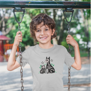 Día de los Muertos Cat & Dog Skeleton