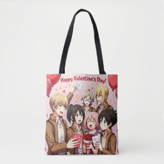 DIA DE OS NAMORADOS ANIME TOTE BAG