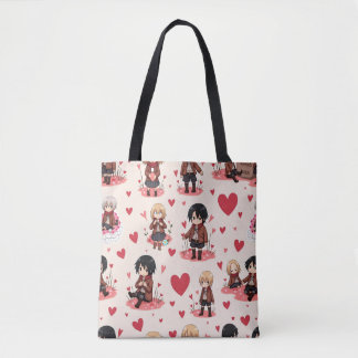 DIA DE OS NAMORADOS ANIME TOTE BAG