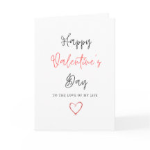 Dia de os namorados Bonito Para O Cartão Saudável